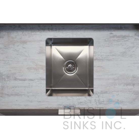 B1815 Undermount Stainless Steel Kitchen Sink 20 mm Corners