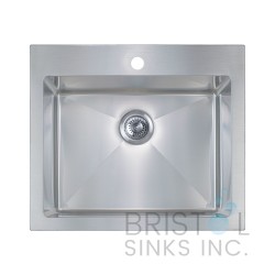 B1207 Drop-In Stainless Steel 1-Hole Single Bowl Kitchen Sink B1207 Drop-In Stainless Steel 1-Hole Single Bowl Kitchen Sink