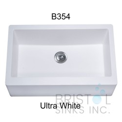 Virtuo Granite Farmhouse/Apron Single Bowl Kitchen Sink
