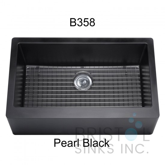 Virtuo Granite Farmhouse/Apron Single Bowl Kitchen Sink