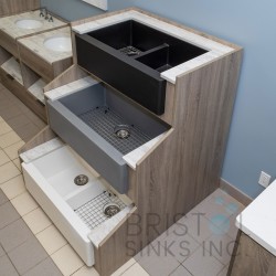 Virtuo Granite Farmhouse/Apron Single Bowl Kitchen Sink Virtuo Granite Farmhouse/Apron Single Bowl Kitchen Sink