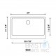 Virtuo Granite Farmhouse/Apron Single Bowl Kitchen Sink