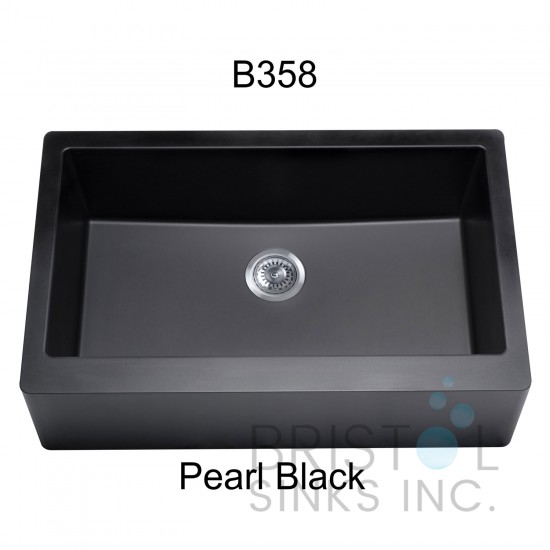 Virtuo Granite Farmhouse/Apron Single Bowl Kitchen Sink