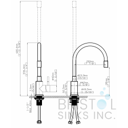 Medina Bar/Prep Faucet -  Chrome 