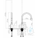 Medina Bar/Prep Faucet -  Chrome 