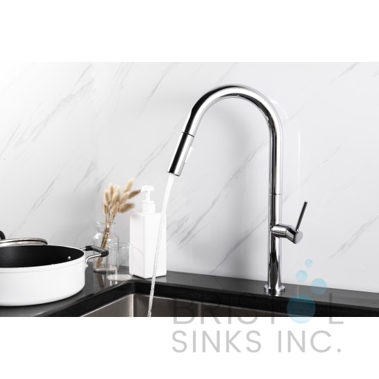 Vergara Kitchen Pull-down Faucet- Chrome