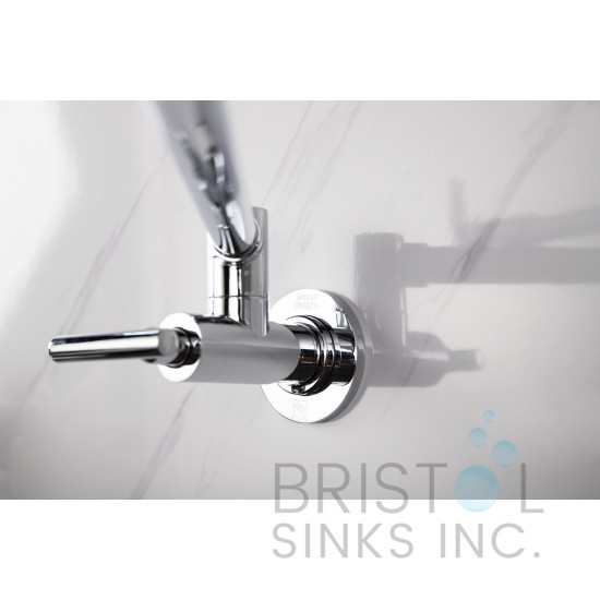 Mercada Kitchen Pot Filler Wall Mounted Faucet- Chrome