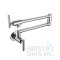 Mercada Kitchen Pot Filler Wall Mounted Faucet- Chrome