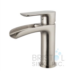 Margarita Single Hole Vanity Faucet - Brushed Nickel