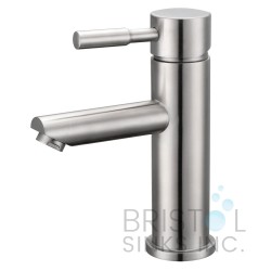 Turbana Single Hole Vanity Faucet - Brushed Nickel