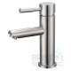 Turbana Single Hole Vanity Faucet - Brushed Nickel