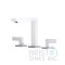 Valencia Widespread Vanity Faucet - Chrome