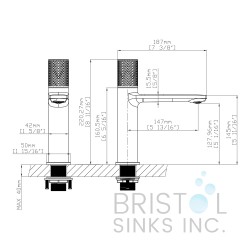 Rafael Single Hole Vanity Faucet - Chrome Finish Rafael Single Hole Vanity Faucet - Chrome Finish