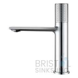 Rafael Single Hole Vanity Faucet - Chrome Finish