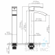 Cordoba Vessel Single Hole Faucet - Brushed Nickel