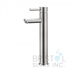 Florencia Single Hole Vessel Faucet - Brushed Nickel Florencia Single Hole Vessel Faucet - Brushed Nickel