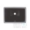 B607 Black Vitreous China Rectangular Undermount Vanity Sink