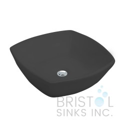 BV115 Black  Vessel Vanity Sink