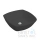 BV115 Black  Vessel Vanity Sink