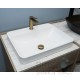 BV116 Vitreous China Rectangular Vessel Vanity Sink