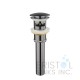 New Pop-Up Bathroom Sink Drain - With Overflow - Brushed Nickel 