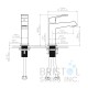 Cabrera Single Hole Vanity Faucet - Matte Black Finish