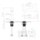 Carolina Single Hole Vanity Faucet - Gold