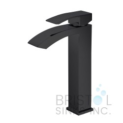 Cordoba Vessel Single Hole Faucet - Matte Black Finish