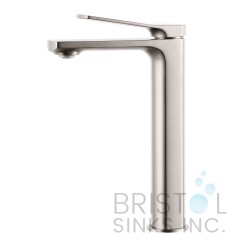 Granada Single Hole Vessel Faucet - Brushed Nickel