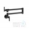 Mercada Kitchen Pot Filler Wall Mounted Faucet- Matte Black