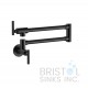 Mercada Kitchen Pot Filler Wall Mounted Faucet- Matte Black