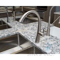 Morelia Kitchen High-Arc Faucet - Brushed Nickel