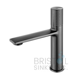 Rafael Single Hole Vanity Faucet - Matte Black