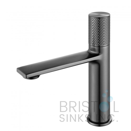 Rafael Single Hole Vanity Faucet - Matte Black