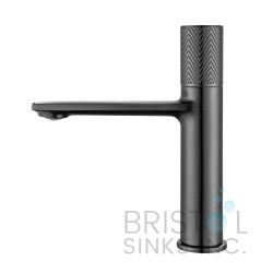 Rafael Single Hole Vanity Faucet - Matte Black