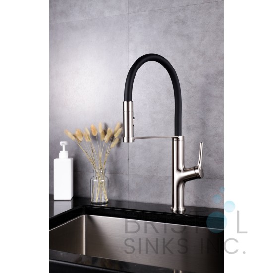 Sierra Kitchen Pull-out Faucet - Brushed Nickel