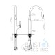 Solano Kitchen Pull-out Faucet- Matte Black