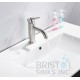 Toledo Single Hole Vanity Faucet - Brushed Nickel