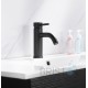 Toledo Single Hole Vanity Faucet - Matte Black Finish