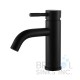Toledo Single Hole Vanity Faucet - Matte Black Finish