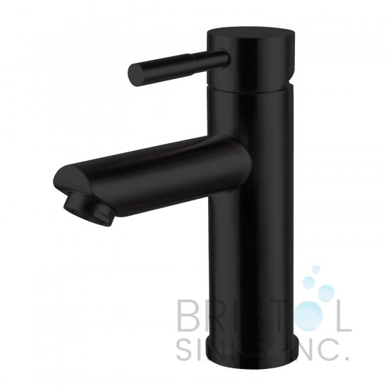 Turbana Single Hole Vanity Faucet - Matte Black