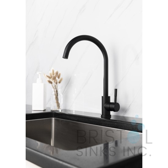 Vega Bar/Prep Faucet - Matte Black