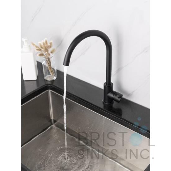 Vega Bar/Prep Faucet - Matte Black