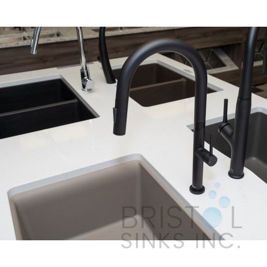 Vergara Kitchen Pull-down Faucet- Matte Black finish