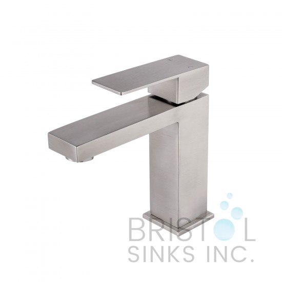 Victoria Single Hole Vanity Faucet - Brushed Nickel