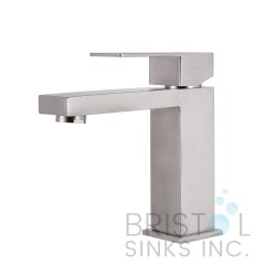Victoria Single Hole Vanity Faucet - Brushed Nickel