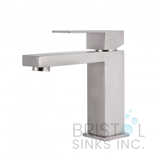 Victoria Single Hole Vanity Faucet - Brushed Nickel