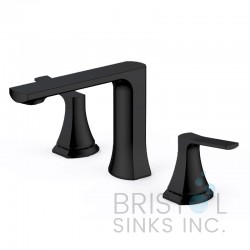 Villeta Widespread Vanity Faucet - Matte Black Finish Villeta Widespread Vanity Faucet - Matte Black Finish