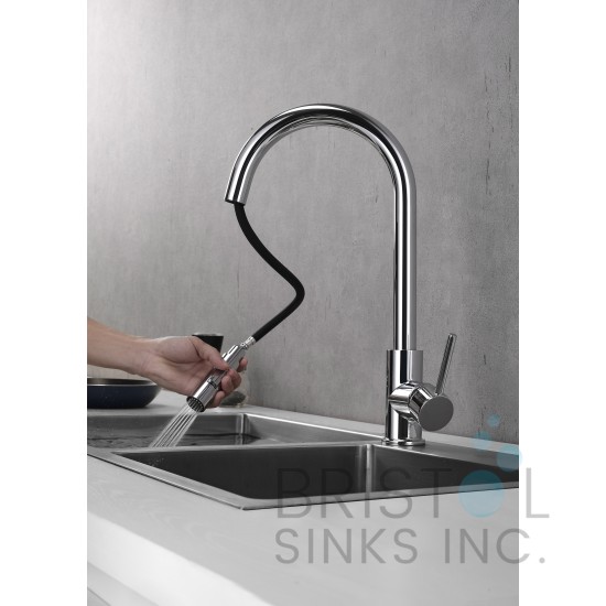Rivera Kitchen Pull-down Faucet - Chrome