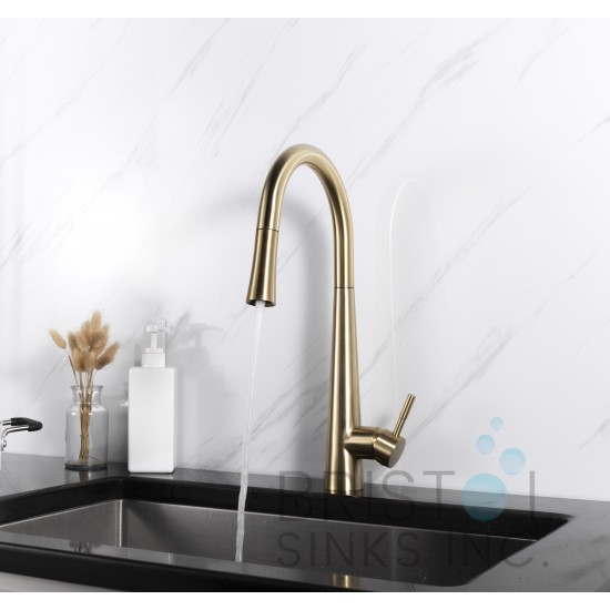 Floresta Kitchen Faucet Pulldown - Gold